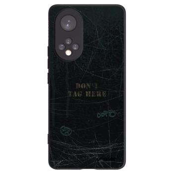 Picasee crna silikonska maskica za Honor 50 5G - DON´T TAG