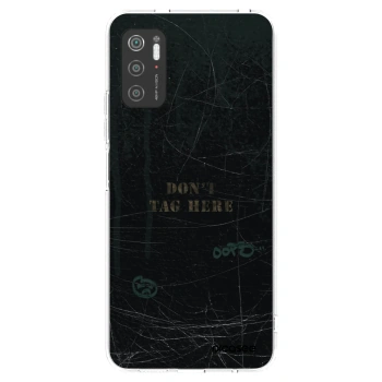 Picasee silikonska prozirna maskica za Xiaomi Poco M3 Pro 5G - DON´T TAG
