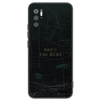 Picasee crna silikonska maskica za Xiaomi Poco M3 Pro 5G - DON´T TAG