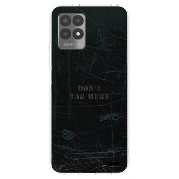 Picasee silikonska prozirna maskica za Realme 8i - DON´T TAG