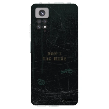 Picasee silikonska prozirna maskica za Xiaomi Redmi Note 11 - DON´T TAG