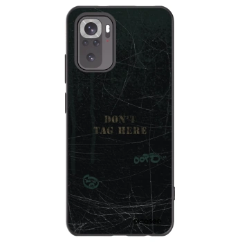 Picasee crna silikonska maskica za Xiaomi Redmi Note 11S 4G - DON´T TAG