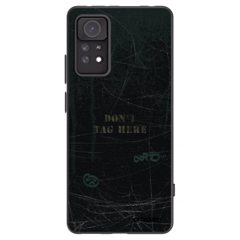 Picasee crna silikonska maskica za Xiaomi Redmi Note 11 Pro 5G - DON´T TAG