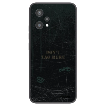 Picasee crna silikonska maskica za Realme 9 Pro 5G - DON´T TAG