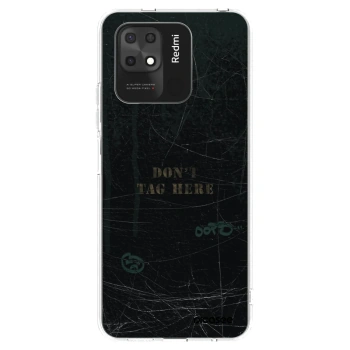 Picasee silikonska prozirna maskica za Xiaomi Redmi 10C - DON´T TAG