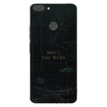 Picasee silikonska prozirna maskica za Huawei P Smart - DON´T TAG