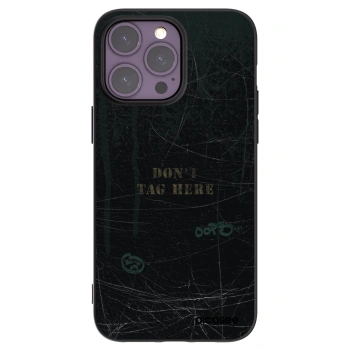 Picasee crna silikonska maskica za Apple iPhone 14 Pro Max - DON´T TAG