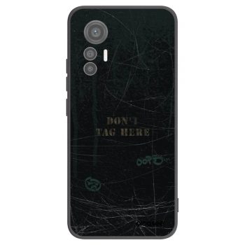 Picasee crna silikonska maskica za Xiaomi 12 Lite - DON´T TAG
