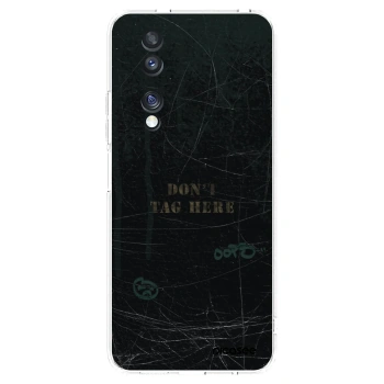 Picasee silikonska prozirna maskica za Honor 70 - DON´T TAG