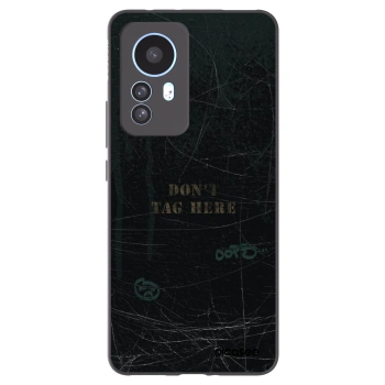 Picasee crna silikonska maskica za Xiaomi 12T - DON´T TAG