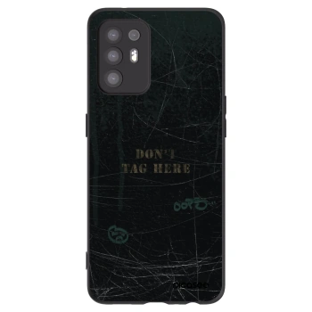 Picasee crna silikonska maskica za OPPO A94 5G - DON´T TAG