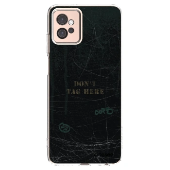 Picasee silikonska prozirna maskica za Motorola Moto G32 - DON´T TAG