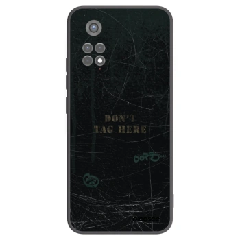 Picasee crna silikonska maskica za Xiaomi Redmi Note 11S 5G - DON´T TAG