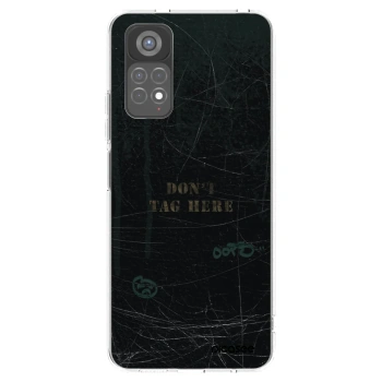 Picasee silikonska prozirna maskica za Xiaomi Redmi Note 11S 5G - DON´T TAG