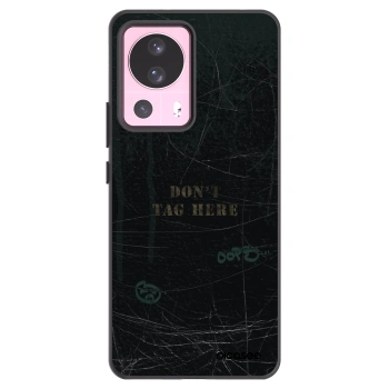 Picasee crna silikonska maskica za Xiaomi 13 Lite - DON´T TAG