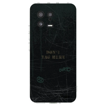 Picasee silikonska prozirna maskica za Xiaomi 13 - DON´T TAG