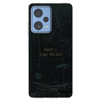 Picasee silikonska prozirna maskica za Xiaomi Redmi Note 12 Pro 5G - DON´T TAG