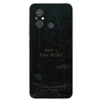 Picasee silikonska prozirna maskica za Xiaomi Redmi 12C - DON´T TAG