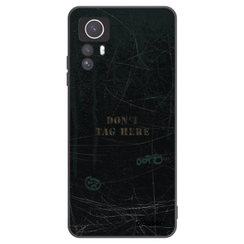 Picasee crna silikonska maskica za Xiaomi Redmi Note 12S - DON´T TAG