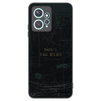 Picasee crna silikonska maskica za Xiaomi Redmi Note 12 4G - DON´T TAG
