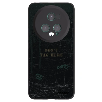 Picasee crna silikonska maskica za Honor Magic5 Pro - DON´T TAG