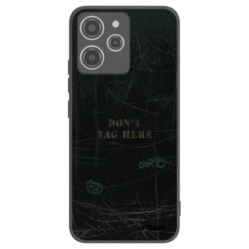 Picasee crna silikonska maskica za Xiaomi Redmi 12 4G - DON´T TAG