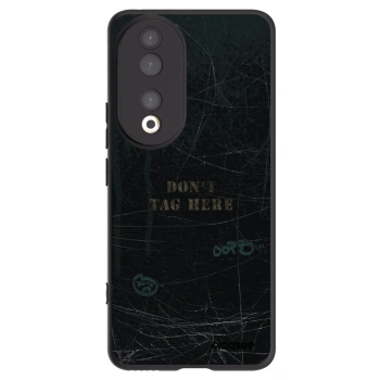 Picasee crna silikonska maskica za Honor 90 5G - DON´T TAG