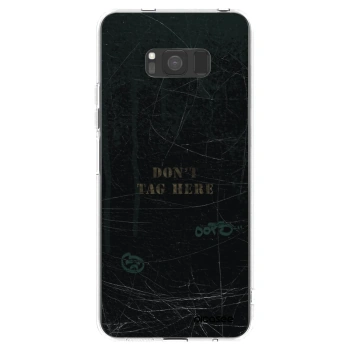 Picasee silikonska prozirna maskica za Samsung Galaxy S8 G950F - DON´T TAG