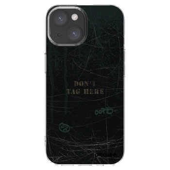 Picasee silikonska prozirna maskica za Apple iPhone 15 - DON´T TAG