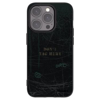 Picasee crna silikonska maskica za Apple iPhone 15 Pro - DON´T TAG