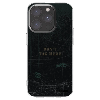 Picasee silikonska prozirna maskica za Apple iPhone 15 Pro - DON´T TAG