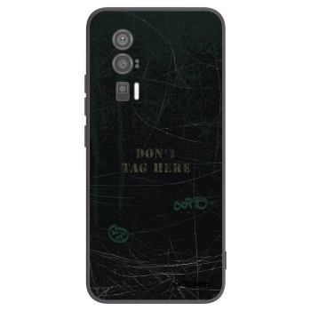 Picasee crna silikonska maskica za Xiaomi Poco F5 Pro 5G - DON´T TAG