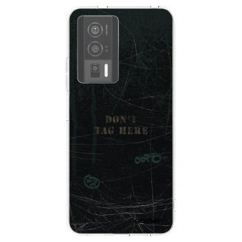 Picasee silikonska prozirna maskica za Xiaomi Poco F5 Pro 5G - DON´T TAG