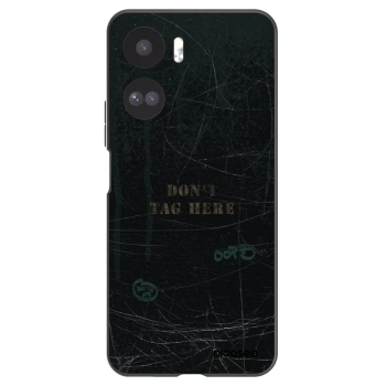 Picasee crna silikonska maskica za Honor 90 Lite 5G - DON´T TAG