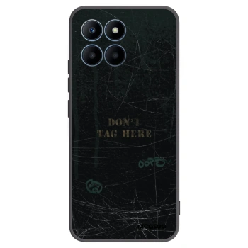 Picasee crna silikonska maskica za Honor 70 Lite - DON´T TAG