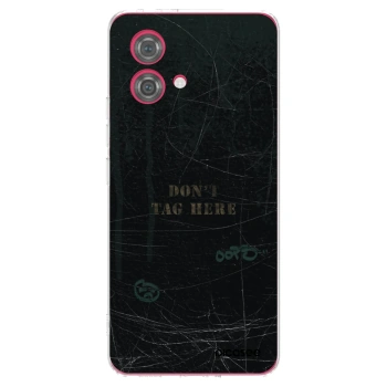 Picasee silikonska prozirna maskica za Motorola Moto G84 5G - DON´T TAG