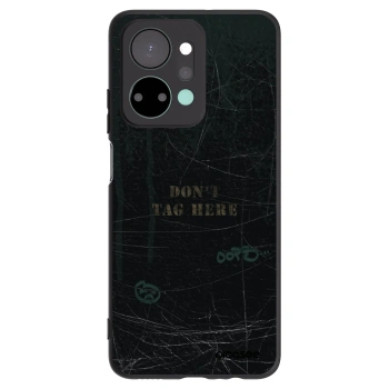 Picasee crna silikonska maskica za Honor X7a - DON´T TAG