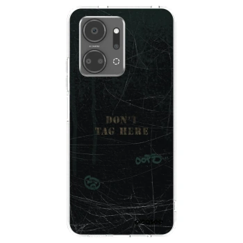 Picasee silikonska prozirna maskica za Honor X7a - DON´T TAG