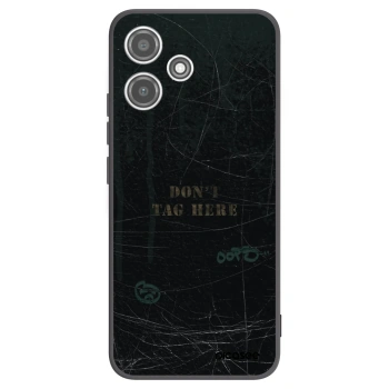 Picasee crna silikonska maskica za Xiaomi Redmi 12 5G - DON´T TAG