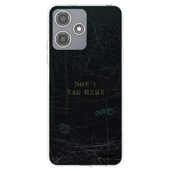 Picasee silikonska prozirna maskica za Xiaomi Redmi 12 5G - DON´T TAG