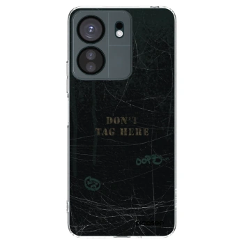 Picasee silikonska prozirna maskica za Xiaomi Redmi 13C 4G - DON´T TAG