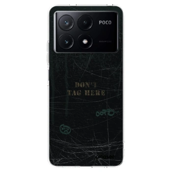 Picasee silikonska prozirna maskica za Xiaomi Poco X6 Pro - DON´T TAG
