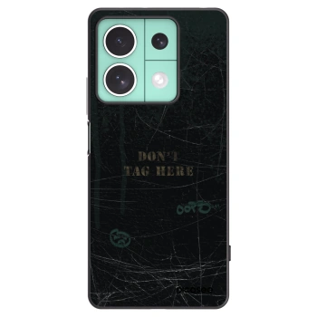 Picasee crna silikonska maskica za Xiaomi Redmi Note 13 5G - DON´T TAG
