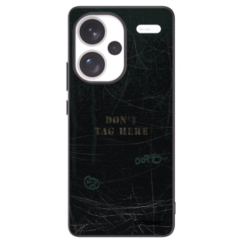 Picasee crna silikonska maskica za Xiaomi Redmi Note 13 Pro+ 5G - DON´T TAG