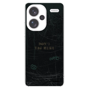 Picasee silikonska prozirna maskica za Xiaomi Redmi Note 13 Pro+ 5G - DON´T TAG