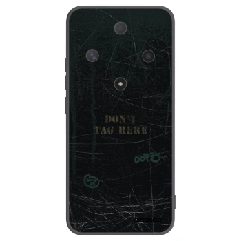 Picasee crna silikonska maskica za Honor Magic6 Lite 5G - DON´T TAG