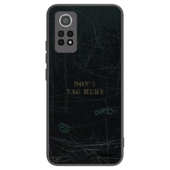 Picasee crna silikonska maskica za Xiaomi Redmi Note 12 Pro 4G - DON´T TAG