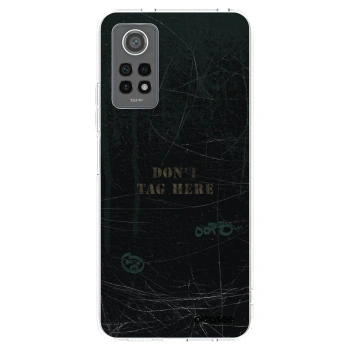 Picasee silikonska prozirna maskica za Xiaomi Redmi Note 12 Pro 4G - DON´T TAG