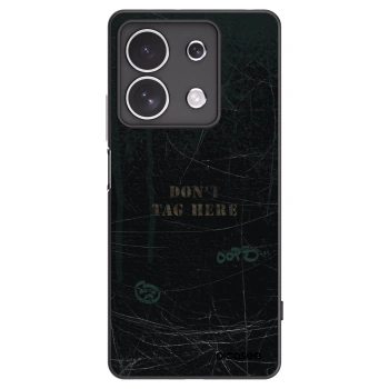 Picasee crna silikonska maskica za Xiaomi Redmi Note 13 4G - DON´T TAG