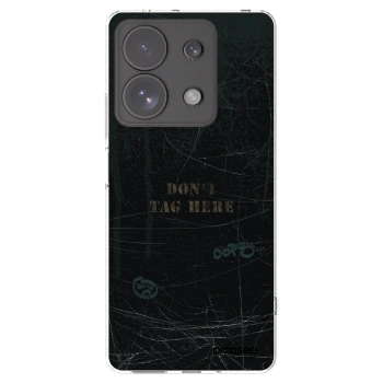 Picasee silikonska prozirna maskica za Xiaomi Redmi Note 13 Pro 4G - DON´T TAG
